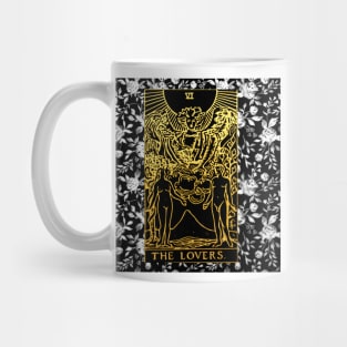 Floral Tarot Print - The Lovers Mug